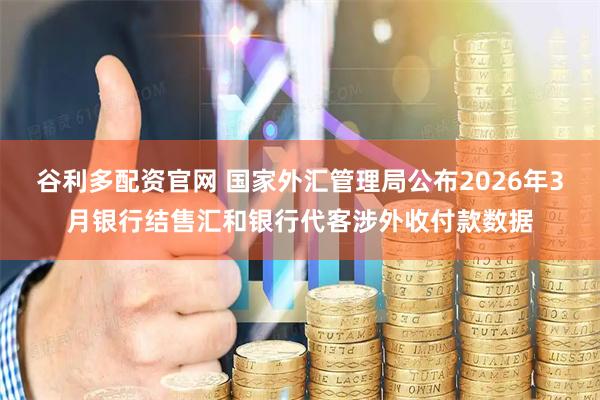 谷利多配资官网 国家外汇管理局公布2026年3月银行结售汇和银行代客涉外收付款数据